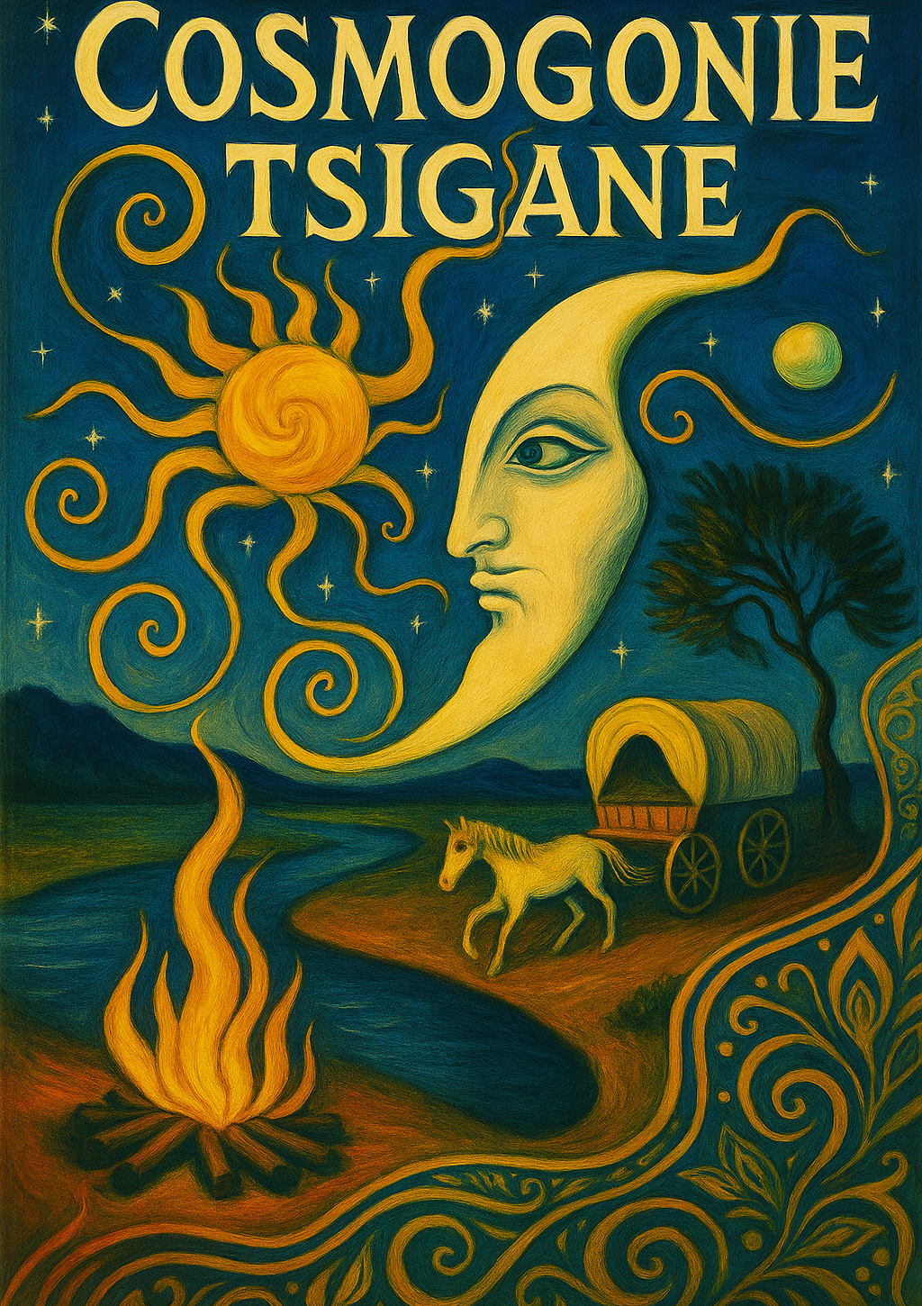 Read more about the article TRILOGIE TSIGANE 1/3 : AU DÉBUT DU MONDE – cosmogonie tsigane